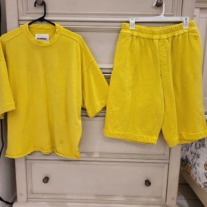 oversized yellow set - Jill Sander
